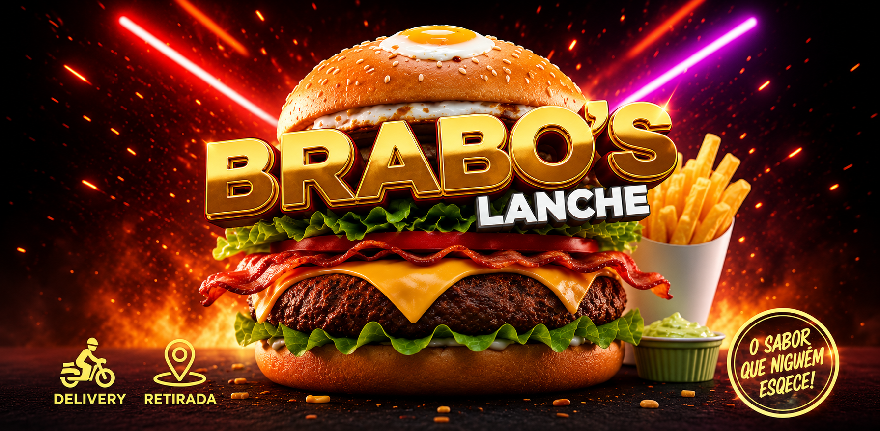 Logo Brabo's Lanche